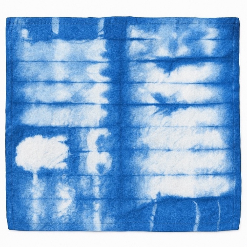 Shibori Tie Dyed Throw Pillow Cover